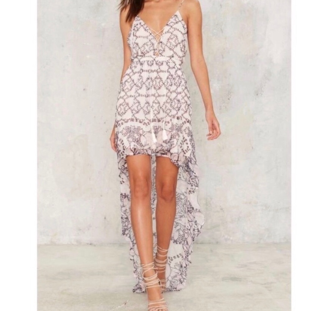 TJD high low dress size L